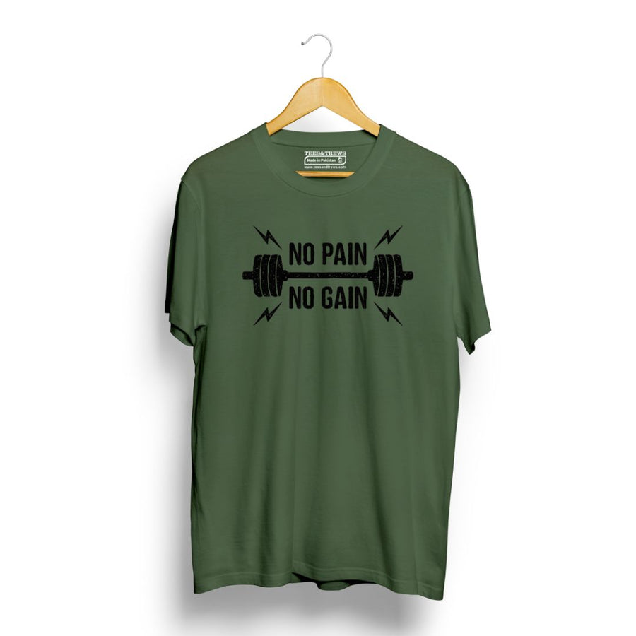 No pain Printed Shirt