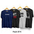 Pack of 4 shirts- 007