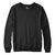 Black plain sweatshirt