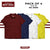 Pack of 4 Polo shirts - 01